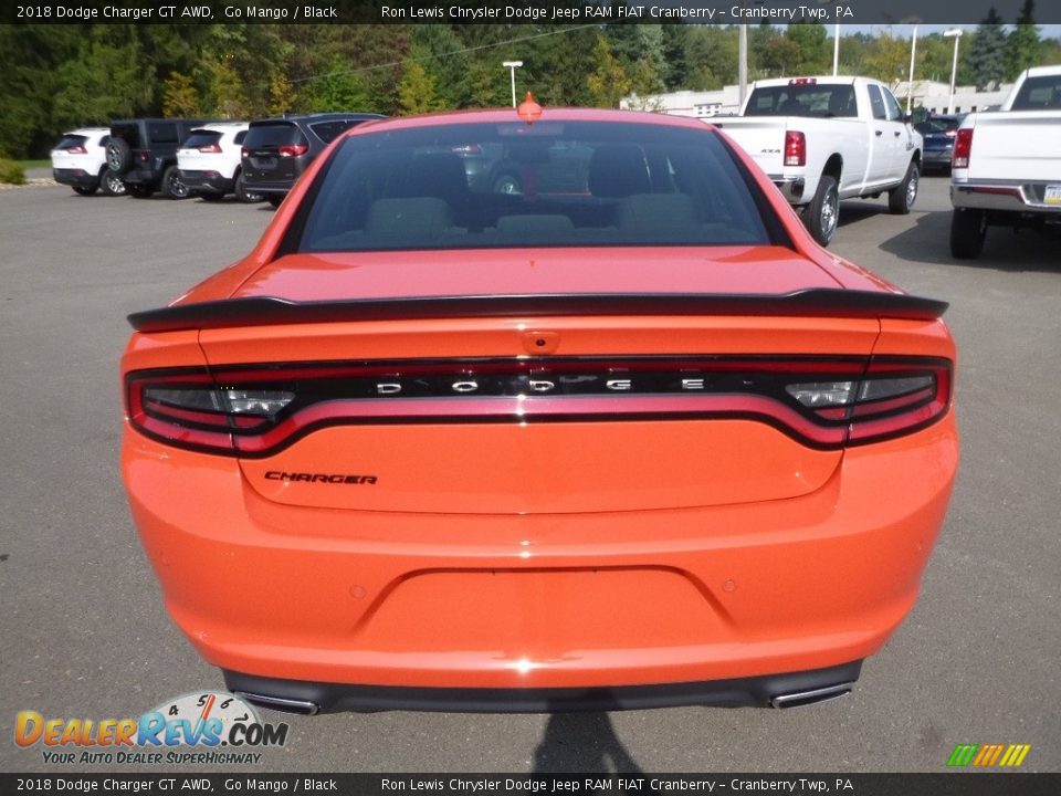 2018 Dodge Charger GT AWD Go Mango / Black Photo #4