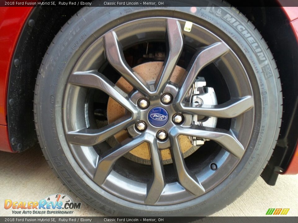 2018 Ford Fusion Hybrid SE Wheel Photo #6