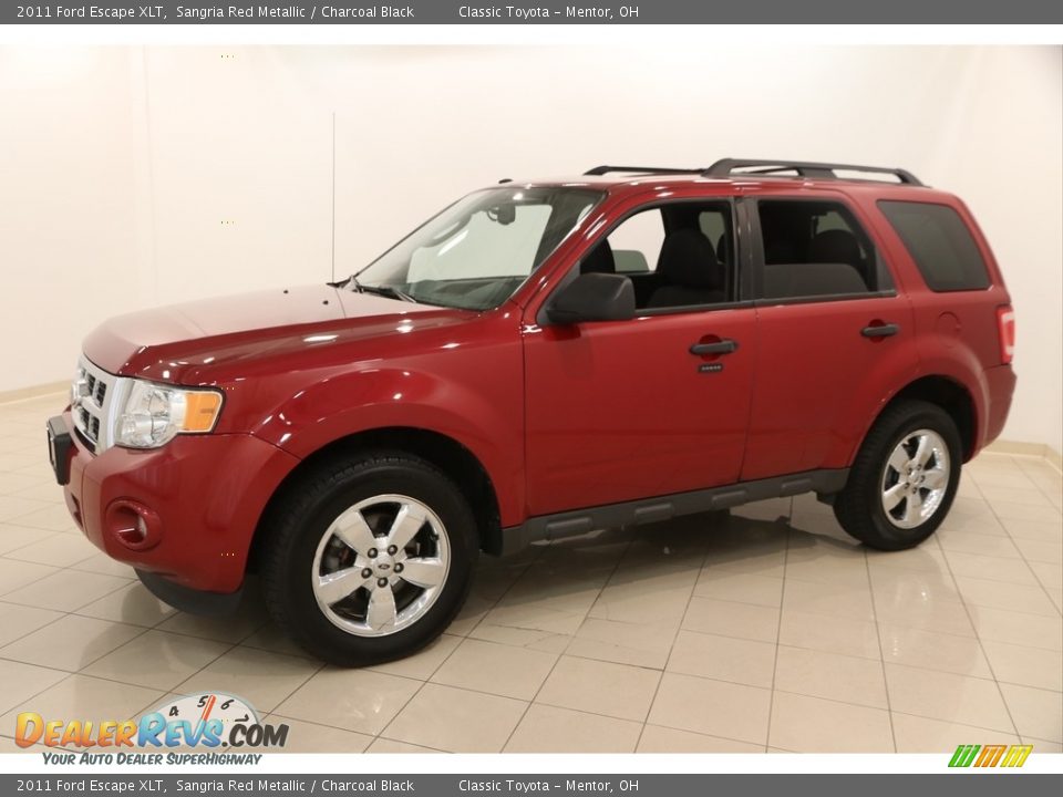 2011 Ford Escape XLT Sangria Red Metallic / Charcoal Black Photo #3