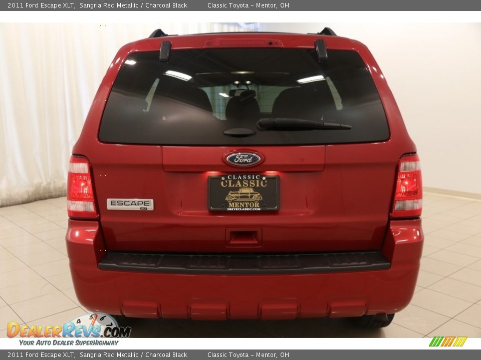 2011 Ford Escape XLT Sangria Red Metallic / Charcoal Black Photo #15