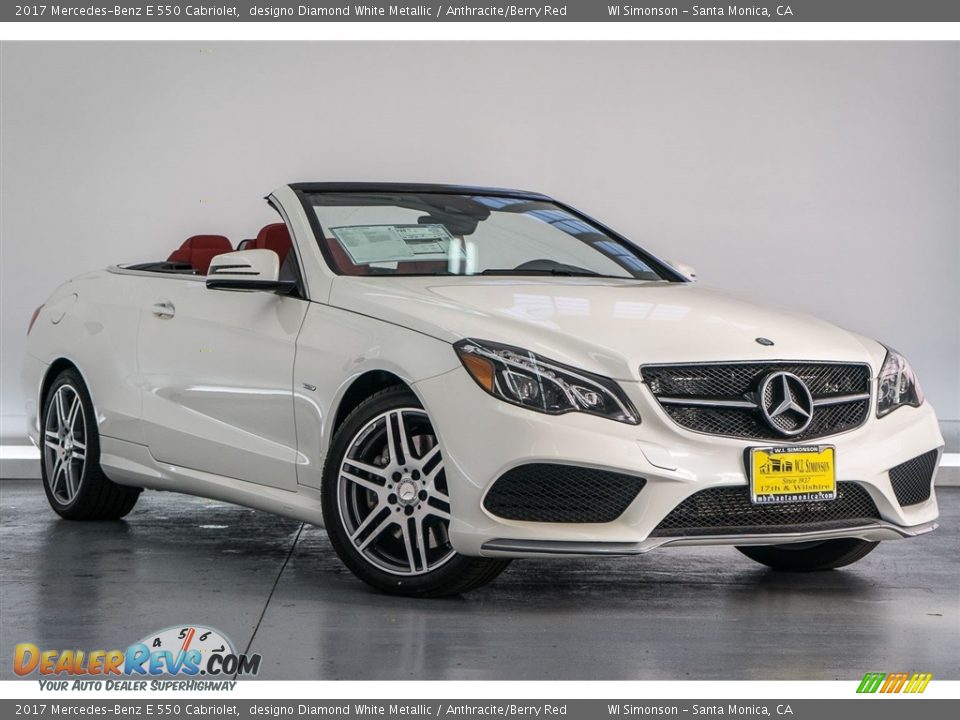 Front 3/4 View of 2017 Mercedes-Benz E 550 Cabriolet Photo #12