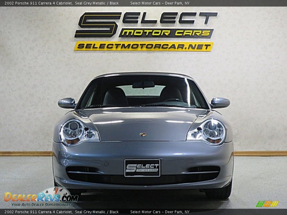 2002 Porsche 911 Carrera 4 Cabriolet Seal Grey Metallic / Black Photo #2