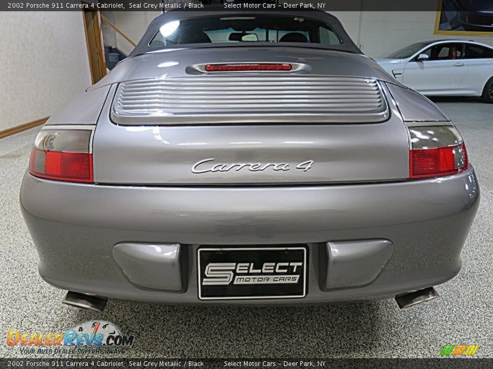 2002 Porsche 911 Carrera 4 Cabriolet Seal Grey Metallic / Black Photo #5