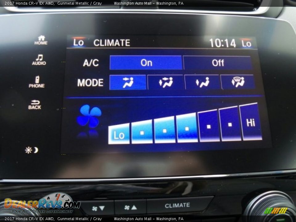 2017 Honda CR-V EX AWD Gunmetal Metallic / Gray Photo #28
