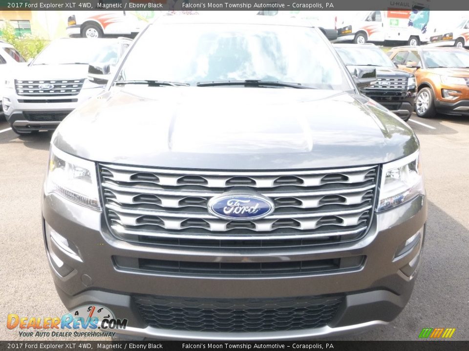 2017 Ford Explorer XLT 4WD Magnetic / Ebony Black Photo #3