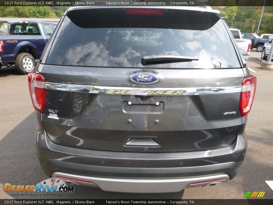 2017 Ford Explorer XLT 4WD Magnetic / Ebony Black Photo #6