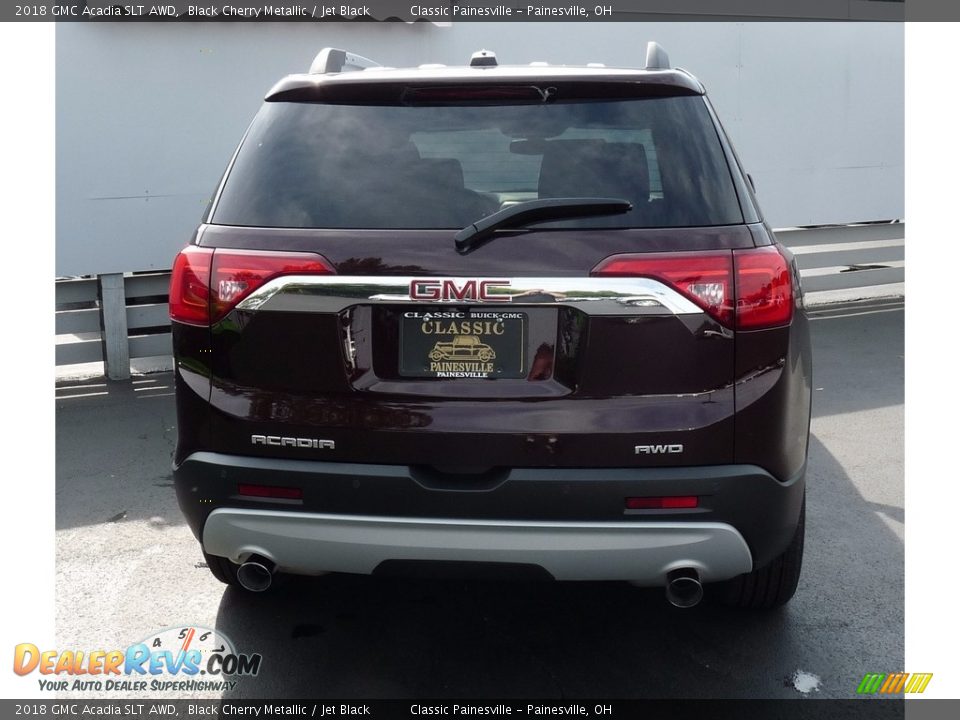 2018 GMC Acadia SLT AWD Black Cherry Metallic / Jet Black Photo #3