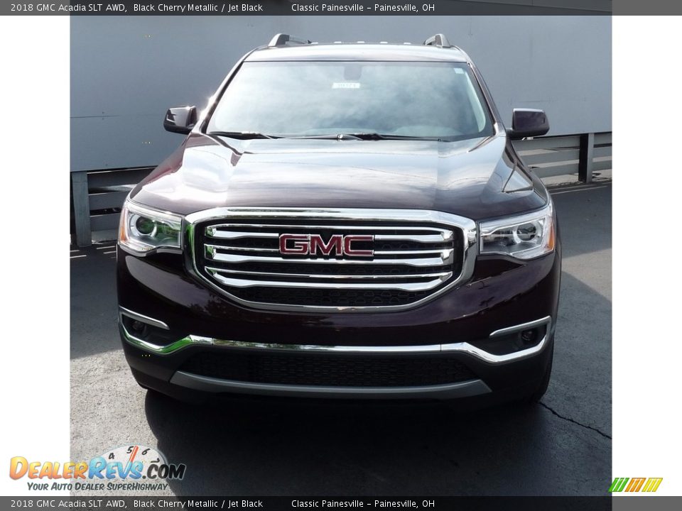 2018 GMC Acadia SLT AWD Black Cherry Metallic / Jet Black Photo #4