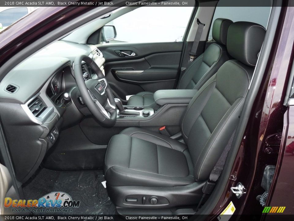 2018 GMC Acadia SLT AWD Black Cherry Metallic / Jet Black Photo #6