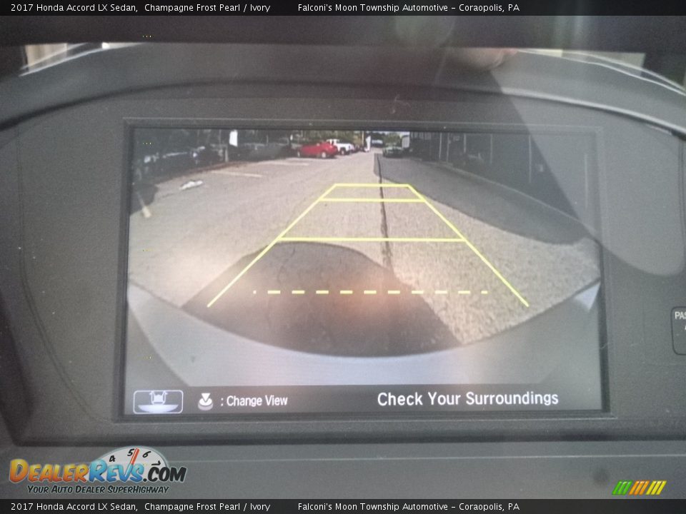 2017 Honda Accord LX Sedan Champagne Frost Pearl / Ivory Photo #15