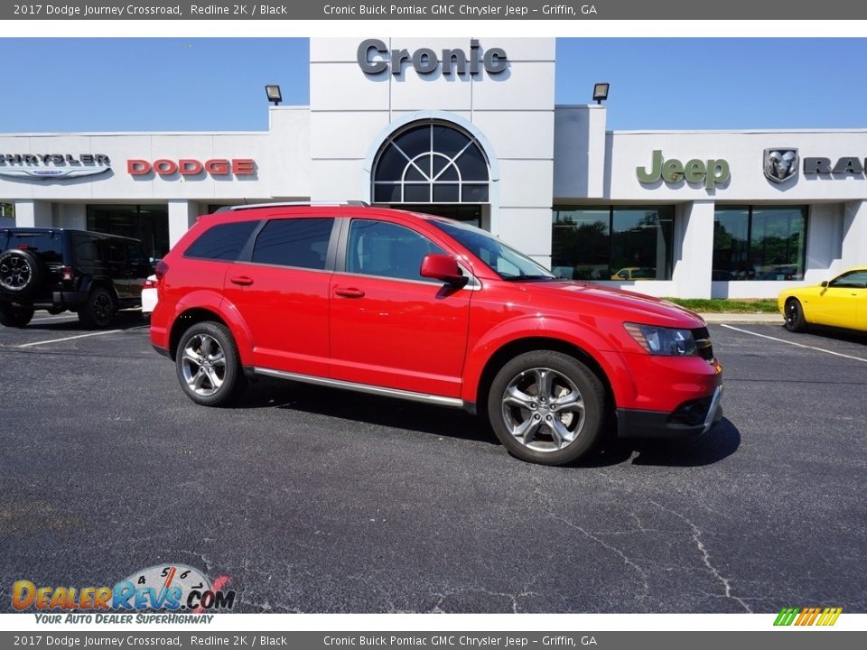 2017 Dodge Journey Crossroad Redline 2K / Black Photo #1