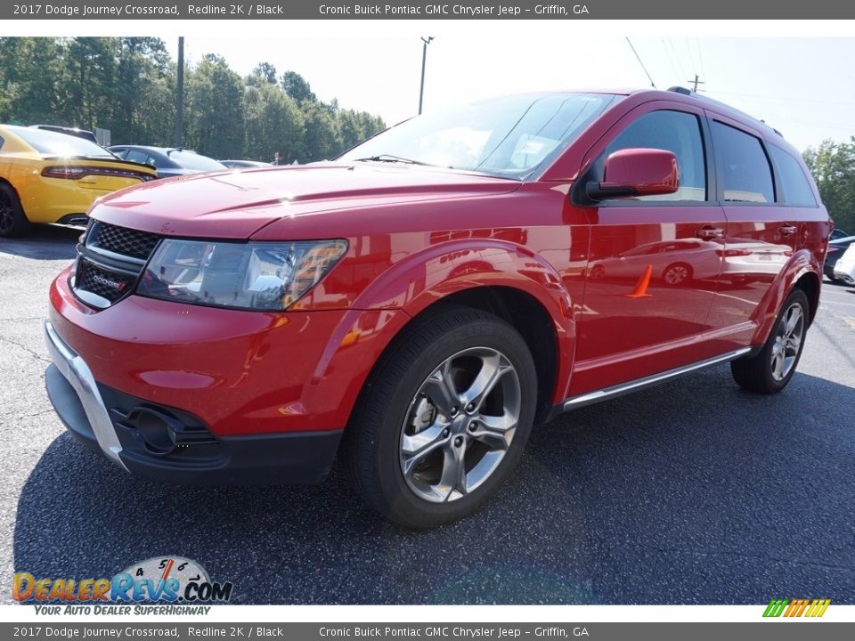 2017 Dodge Journey Crossroad Redline 2K / Black Photo #3