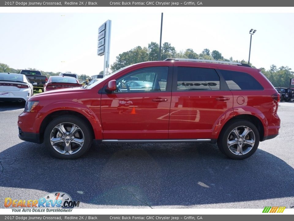 2017 Dodge Journey Crossroad Redline 2K / Black Photo #4
