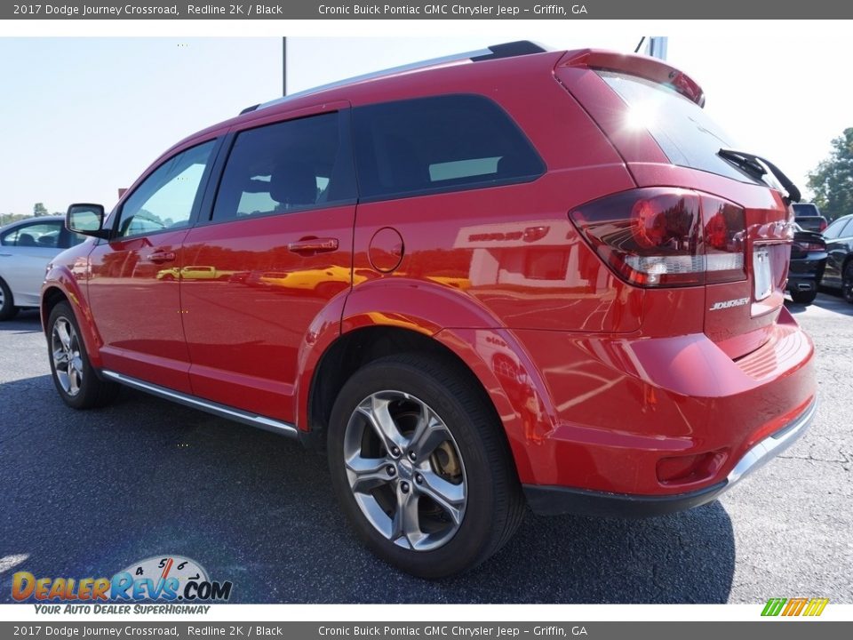 2017 Dodge Journey Crossroad Redline 2K / Black Photo #5