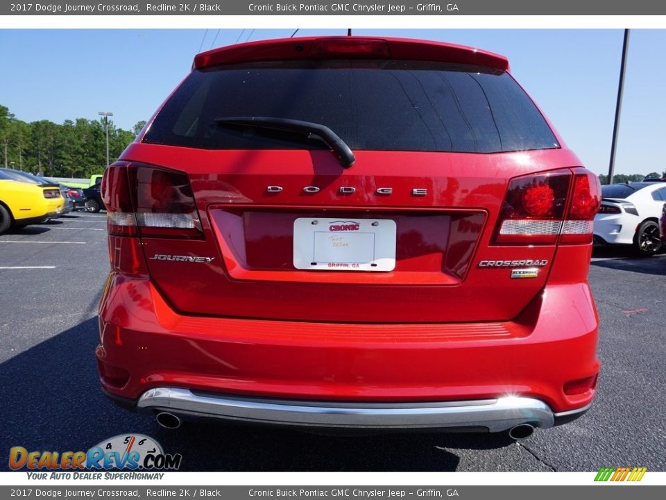 2017 Dodge Journey Crossroad Redline 2K / Black Photo #6