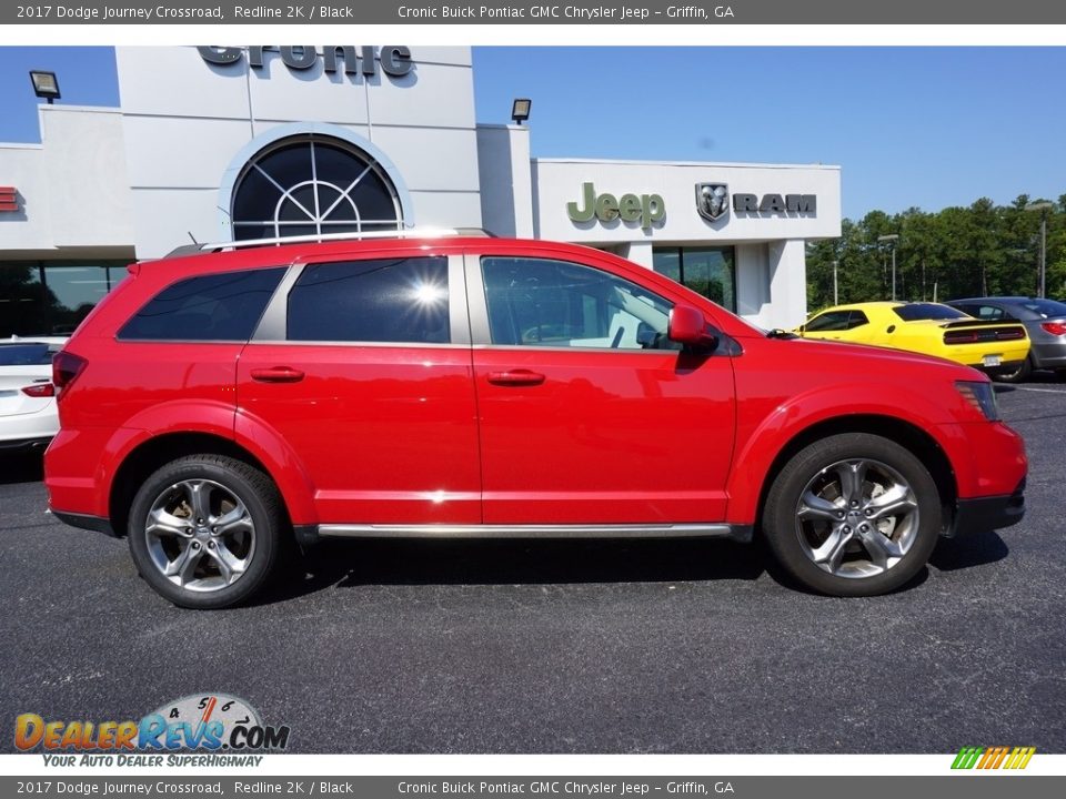 2017 Dodge Journey Crossroad Redline 2K / Black Photo #8