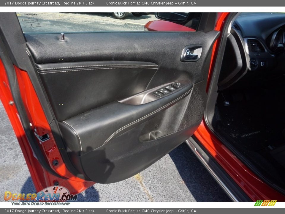 2017 Dodge Journey Crossroad Redline 2K / Black Photo #11