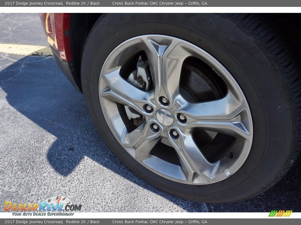 2017 Dodge Journey Crossroad Redline 2K / Black Photo #12