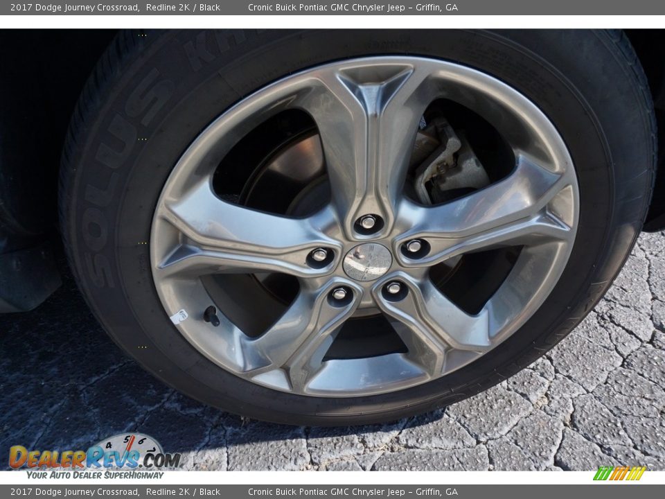 2017 Dodge Journey Crossroad Redline 2K / Black Photo #14