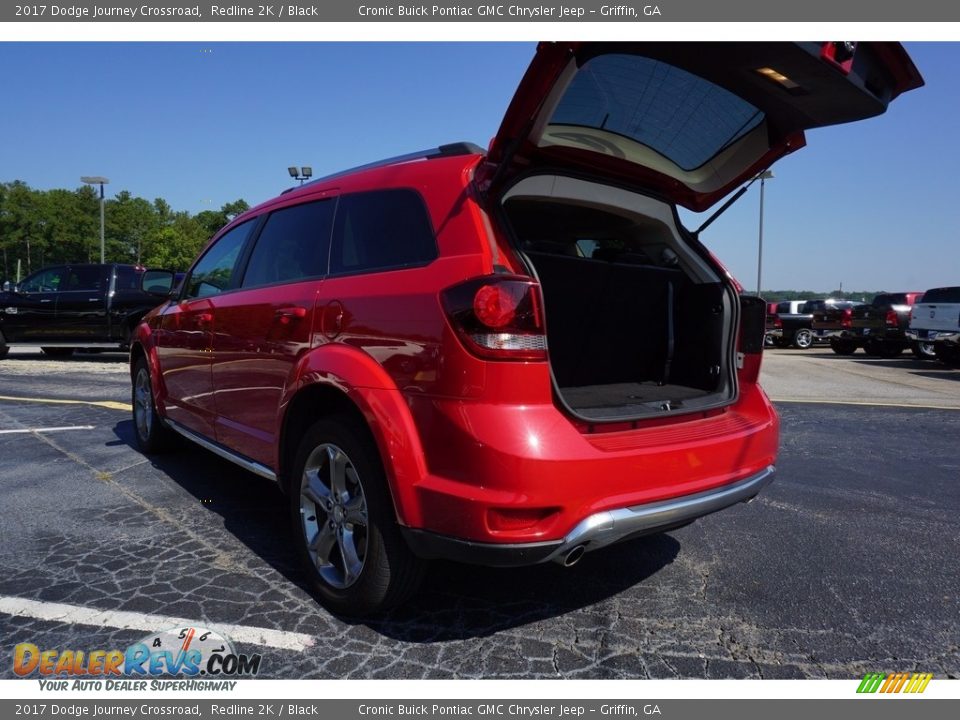 2017 Dodge Journey Crossroad Redline 2K / Black Photo #16