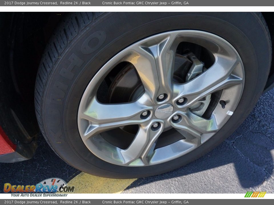 2017 Dodge Journey Crossroad Redline 2K / Black Photo #21