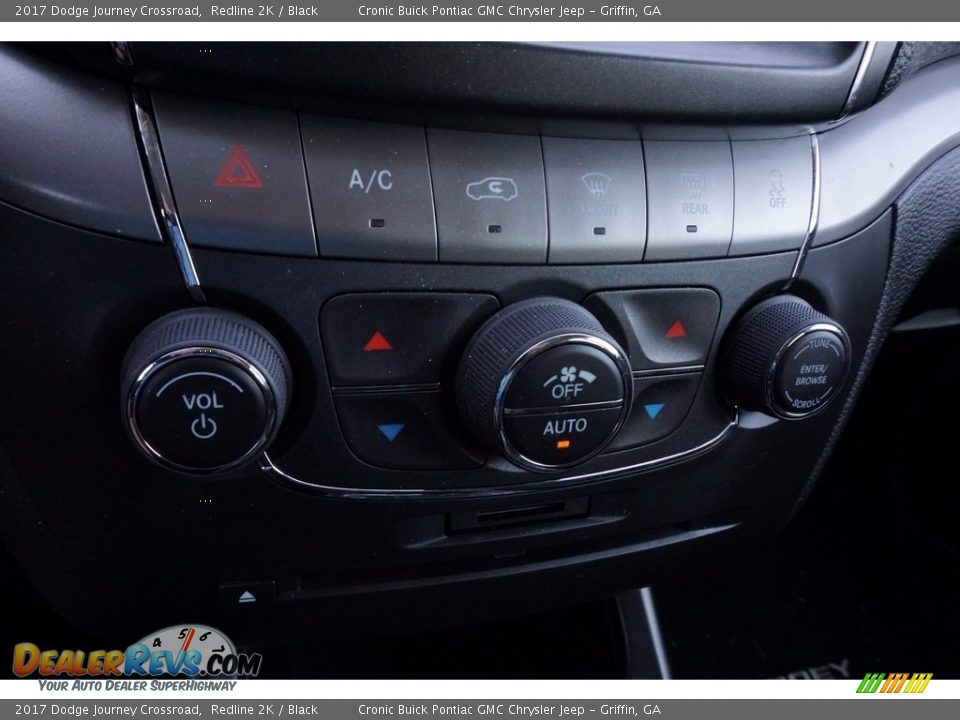 2017 Dodge Journey Crossroad Redline 2K / Black Photo #23