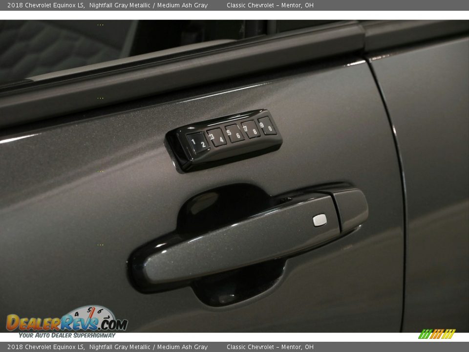 2018 Chevrolet Equinox LS Nightfall Gray Metallic / Medium Ash Gray Photo #4