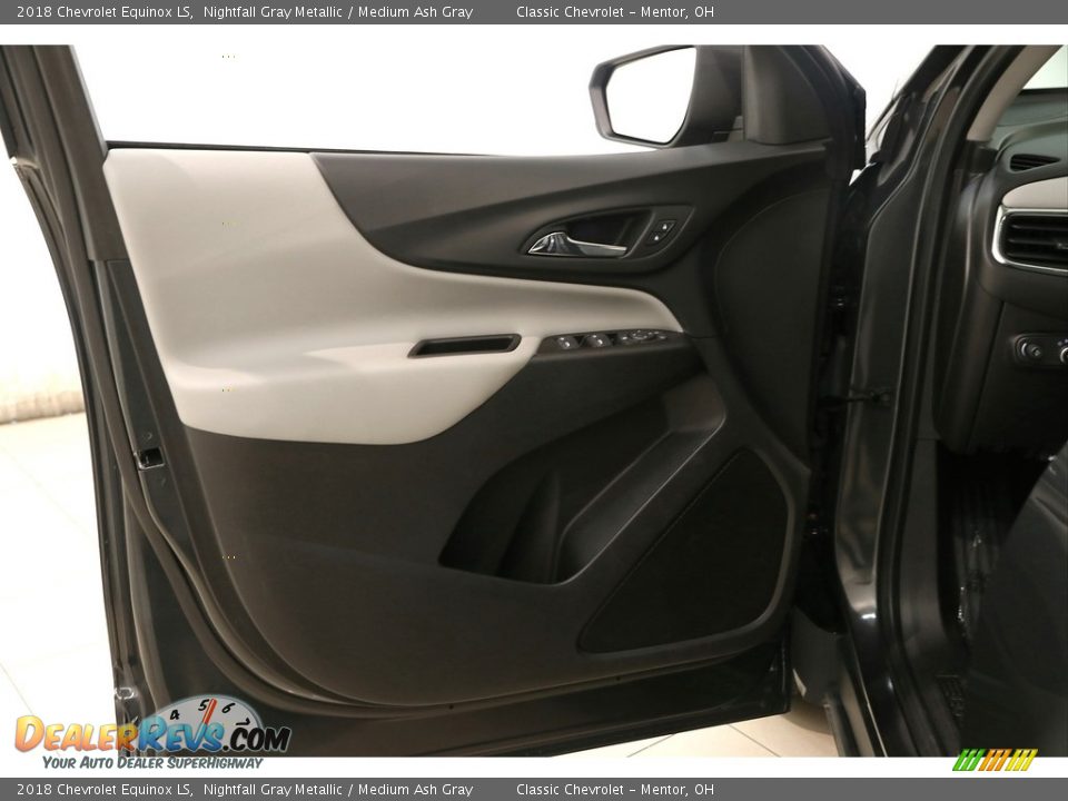 2018 Chevrolet Equinox LS Nightfall Gray Metallic / Medium Ash Gray Photo #5