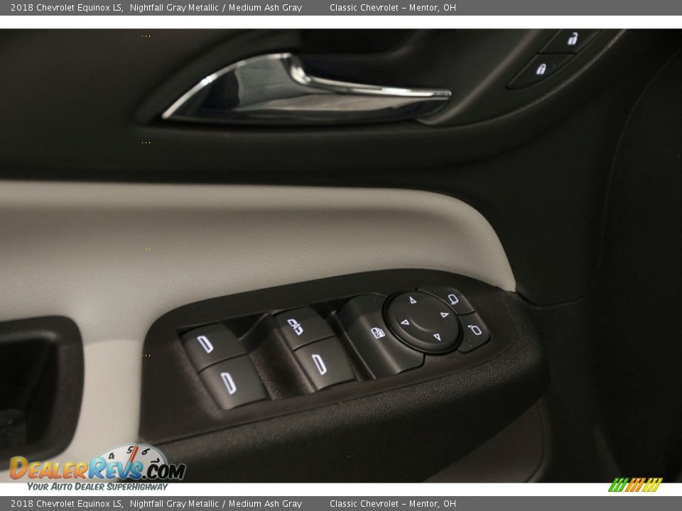 2018 Chevrolet Equinox LS Nightfall Gray Metallic / Medium Ash Gray Photo #6