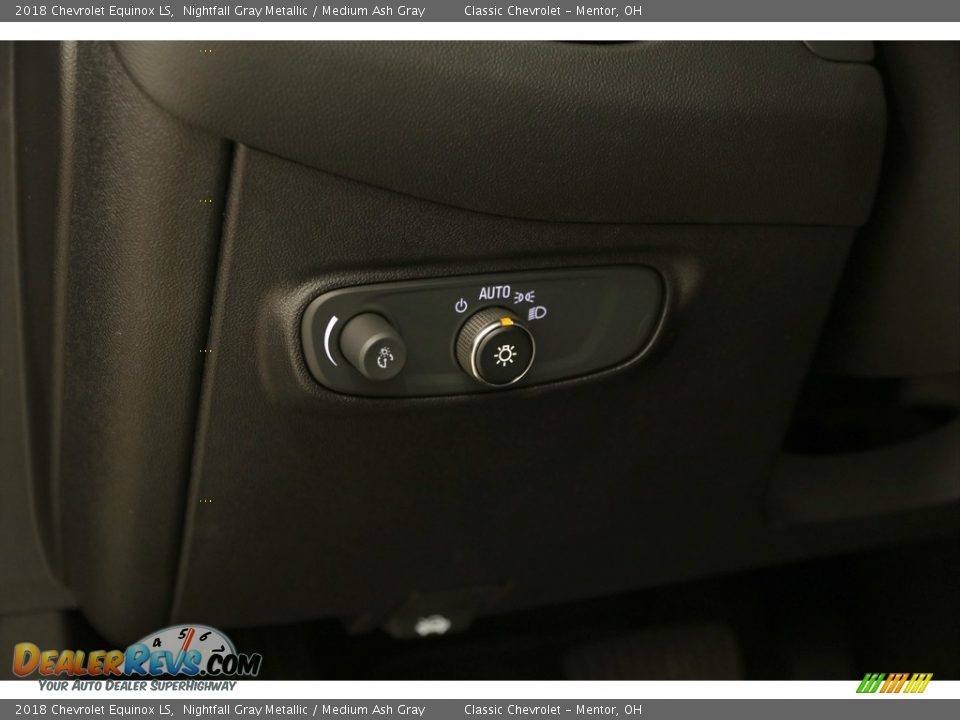 2018 Chevrolet Equinox LS Nightfall Gray Metallic / Medium Ash Gray Photo #7