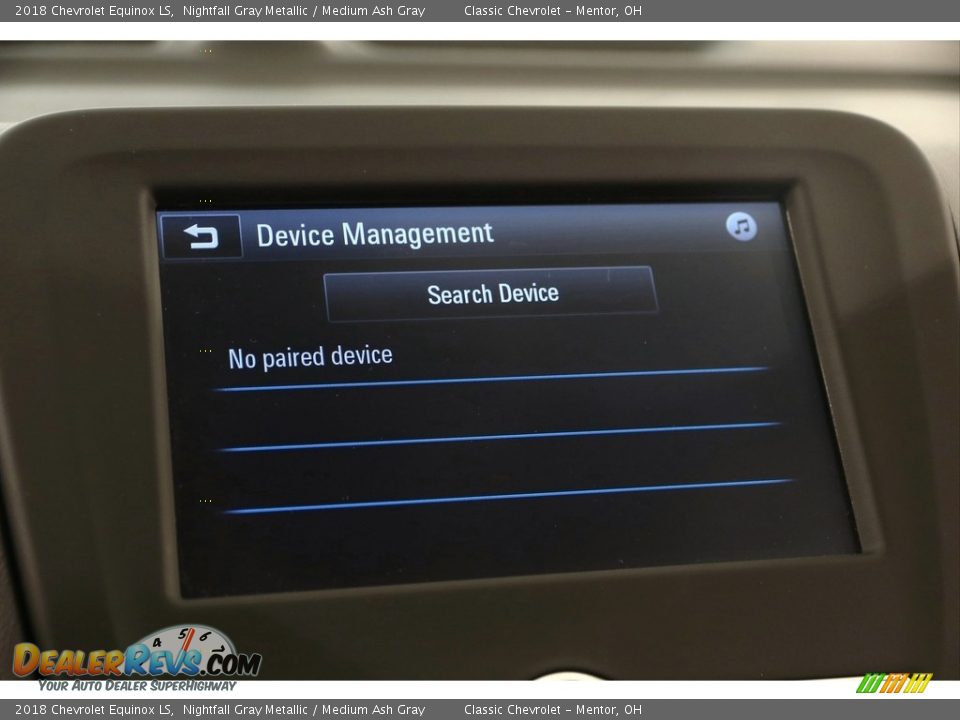 2018 Chevrolet Equinox LS Nightfall Gray Metallic / Medium Ash Gray Photo #20