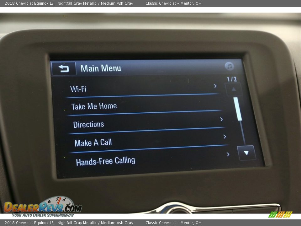 2018 Chevrolet Equinox LS Nightfall Gray Metallic / Medium Ash Gray Photo #22