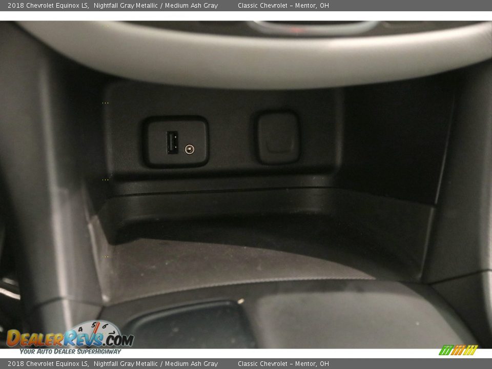 2018 Chevrolet Equinox LS Nightfall Gray Metallic / Medium Ash Gray Photo #25
