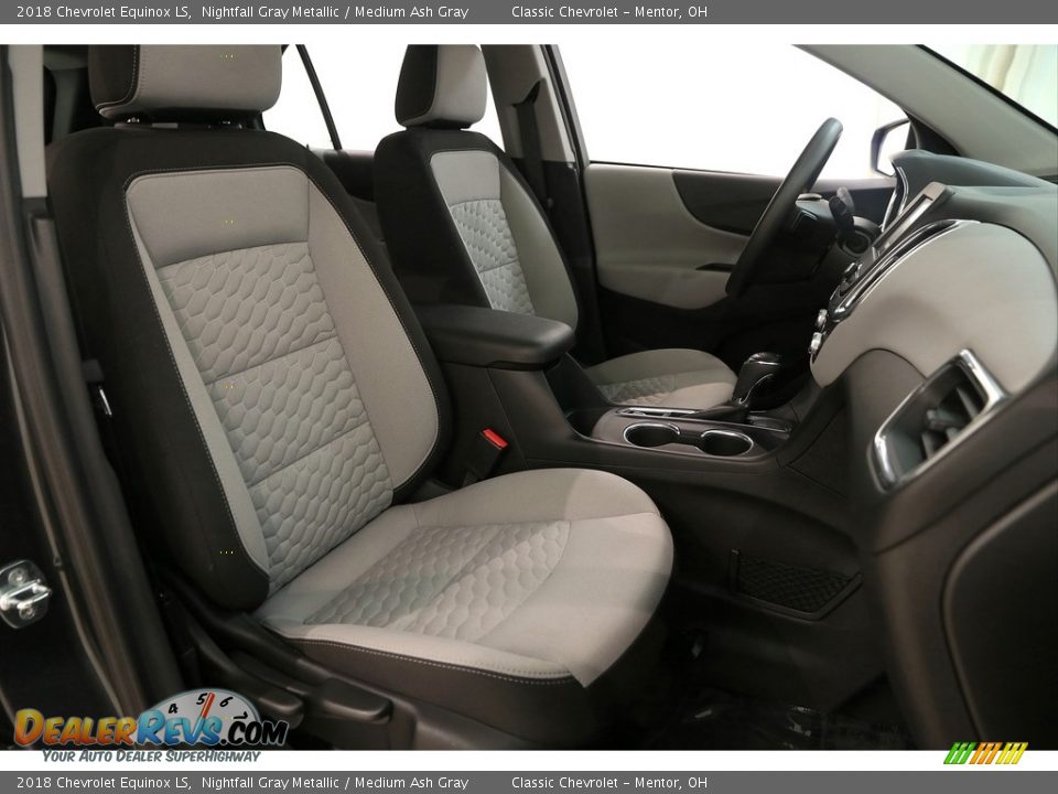 2018 Chevrolet Equinox LS Nightfall Gray Metallic / Medium Ash Gray Photo #27