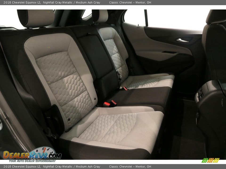 2018 Chevrolet Equinox LS Nightfall Gray Metallic / Medium Ash Gray Photo #28