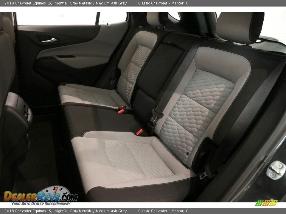 2018 Chevrolet Equinox LS Nightfall Gray Metallic / Medium Ash Gray Photo #29