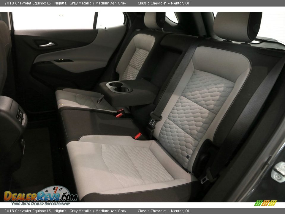2018 Chevrolet Equinox LS Nightfall Gray Metallic / Medium Ash Gray Photo #30