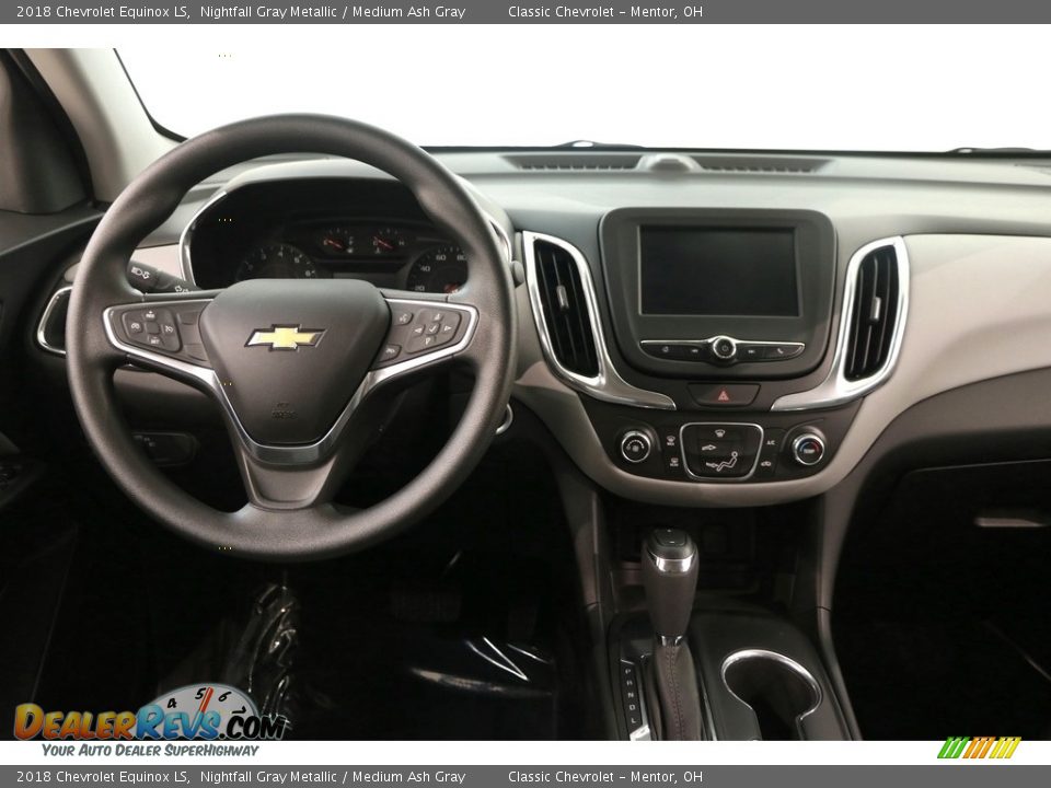 2018 Chevrolet Equinox LS Nightfall Gray Metallic / Medium Ash Gray Photo #31