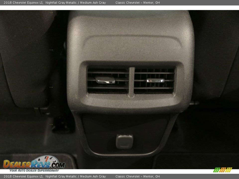 2018 Chevrolet Equinox LS Nightfall Gray Metallic / Medium Ash Gray Photo #32