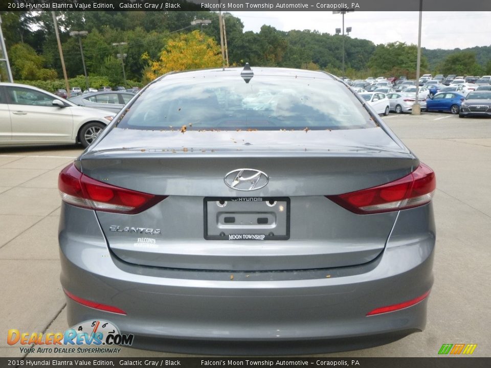 2018 Hyundai Elantra Value Edition Galactic Gray / Black Photo #2