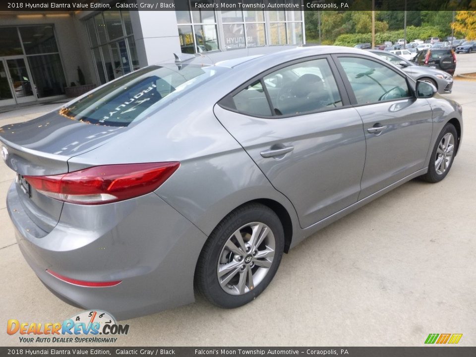 2018 Hyundai Elantra Value Edition Galactic Gray / Black Photo #3