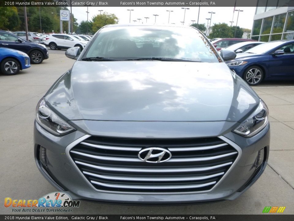 2018 Hyundai Elantra Value Edition Galactic Gray / Black Photo #5