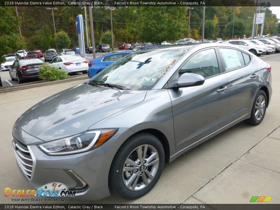 2018 Hyundai Elantra Value Edition Galactic Gray / Black Photo #6