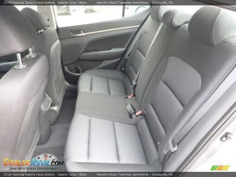 2018 Hyundai Elantra Value Edition Galactic Gray / Black Photo #8