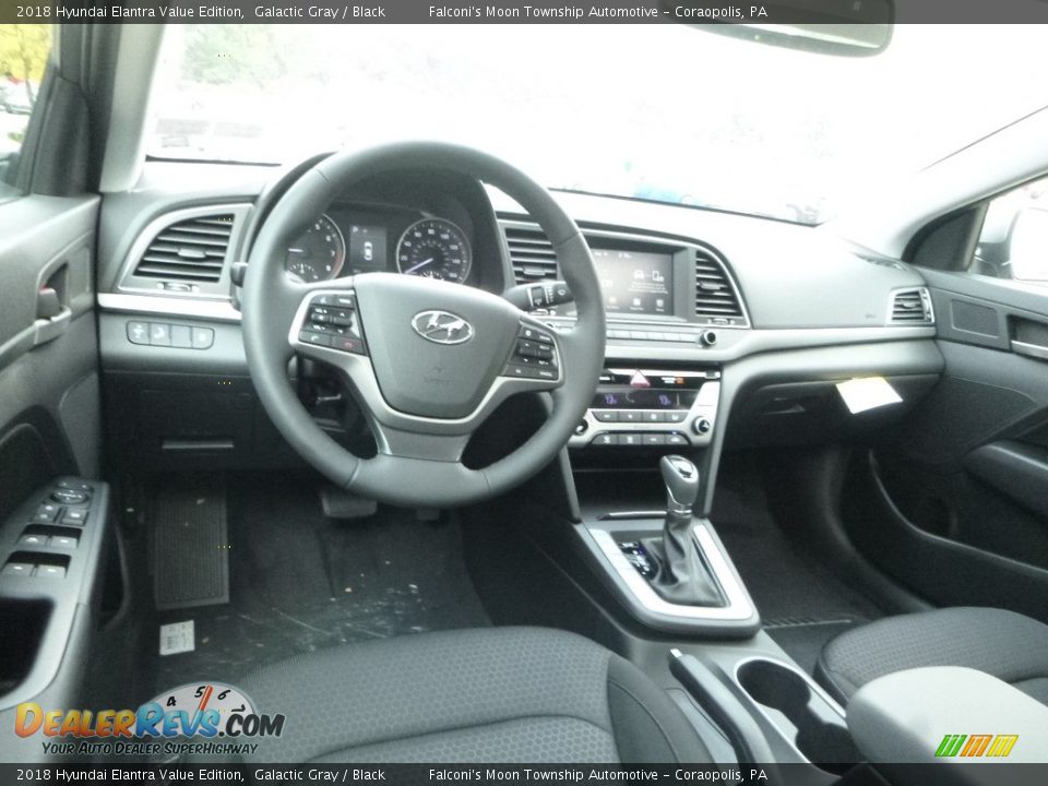 2018 Hyundai Elantra Value Edition Galactic Gray / Black Photo #9