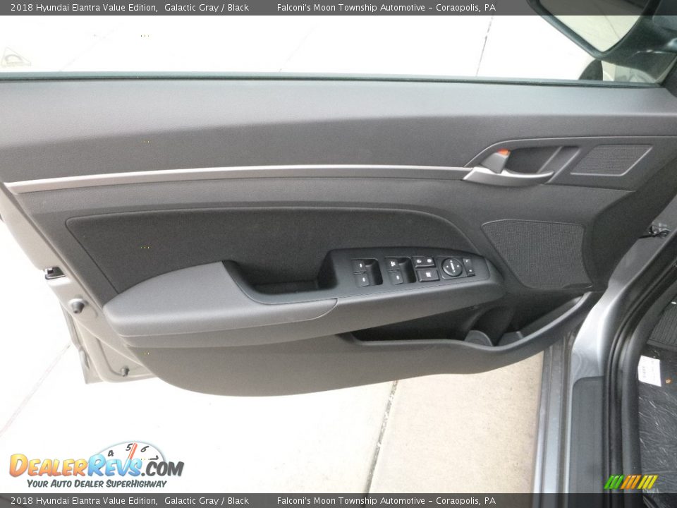 2018 Hyundai Elantra Value Edition Galactic Gray / Black Photo #10