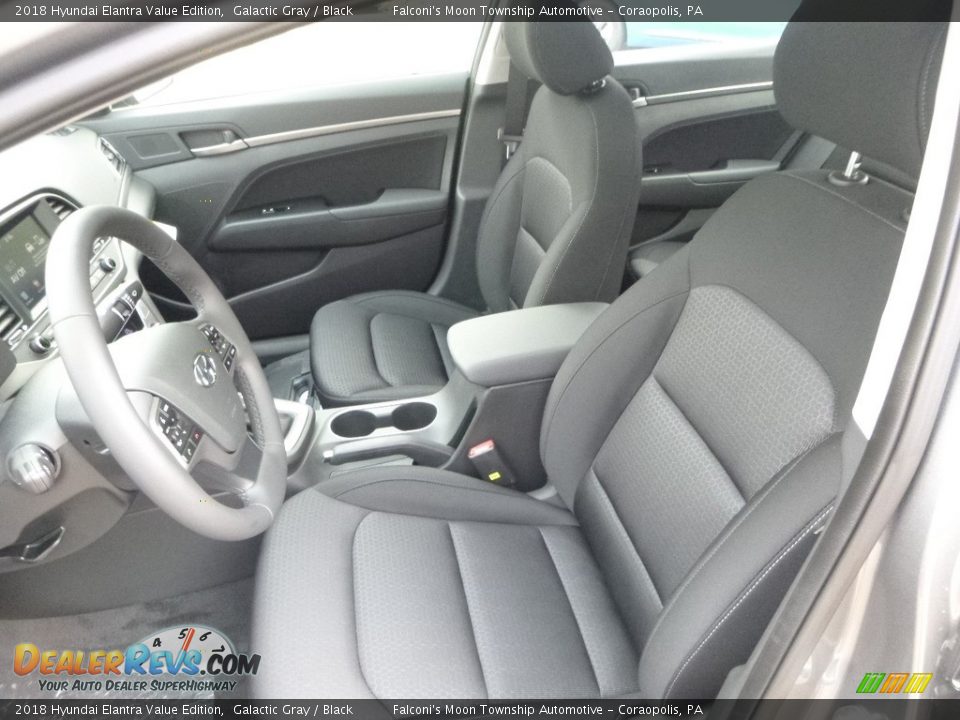 2018 Hyundai Elantra Value Edition Galactic Gray / Black Photo #11