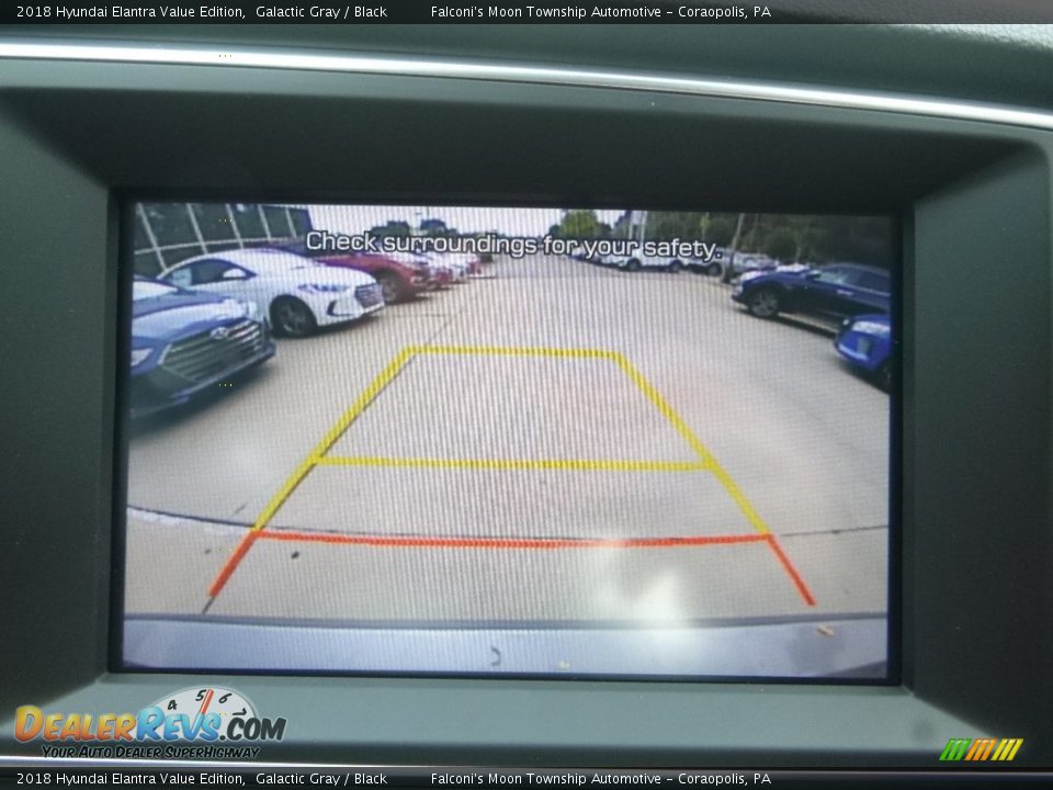 2018 Hyundai Elantra Value Edition Galactic Gray / Black Photo #15