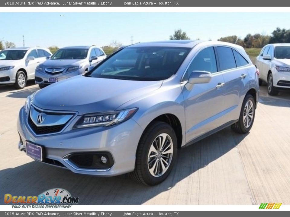 2018 Acura RDX FWD Advance Lunar Silver Metallic / Ebony Photo #3