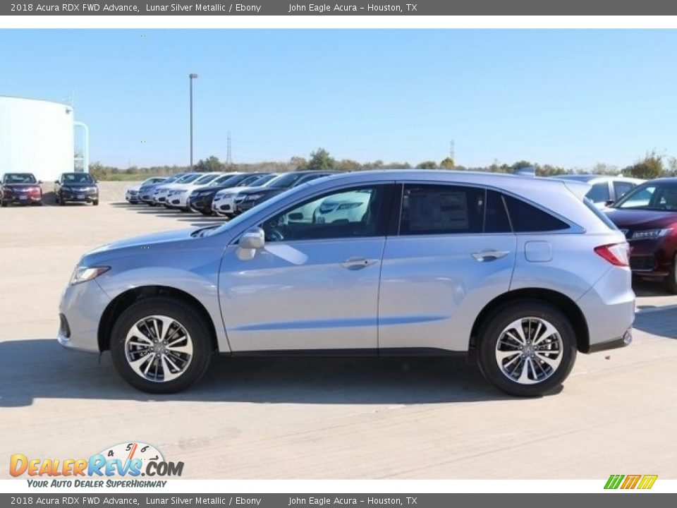 2018 Acura RDX FWD Advance Lunar Silver Metallic / Ebony Photo #4